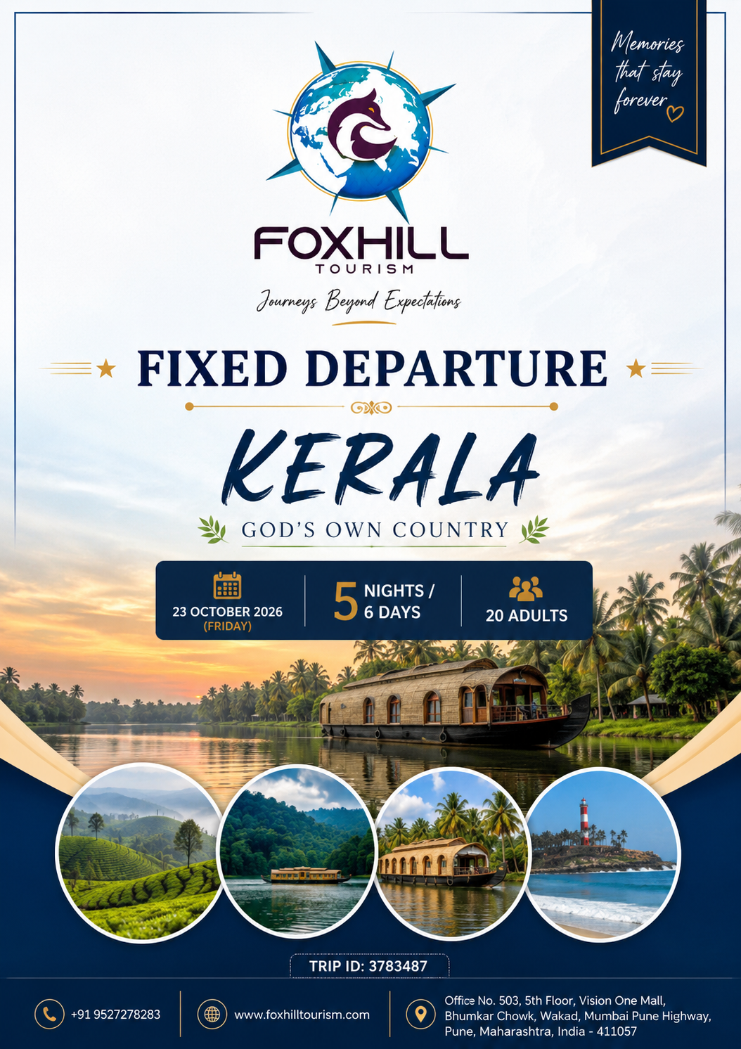 Kerala Fixed Departure